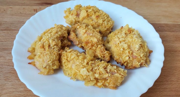 cornflakes csirkemell sütőben