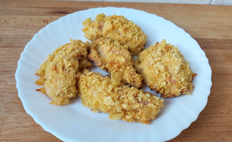cornflakes csirkemell sütőben
