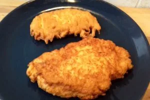 borzas csirkemell kisütve