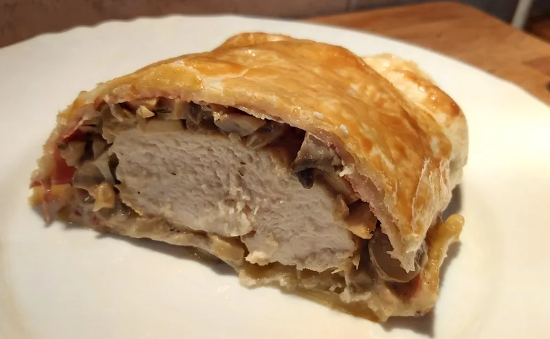 wellington csirkemell