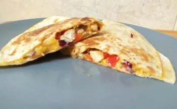mexikói kukoricás sajtos csirkés quesadilla