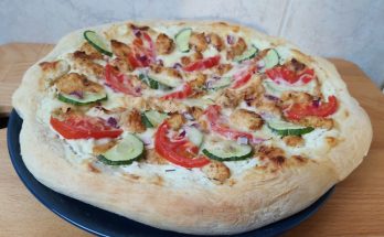 házi gyrosos pizza recept