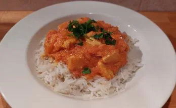 csirke tikka masala rizzsel