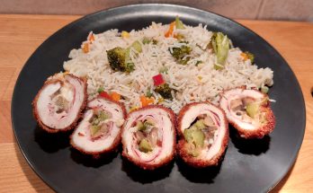 zengővárkonyi csirkemell zöldséges rizzsel