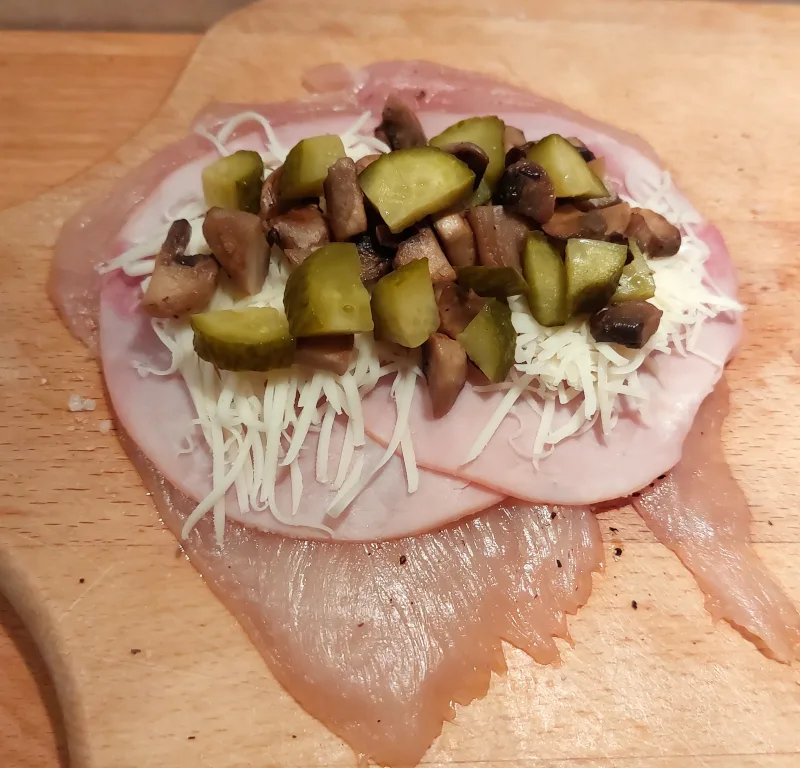 zengővárkonyi csirkemell összeállítása