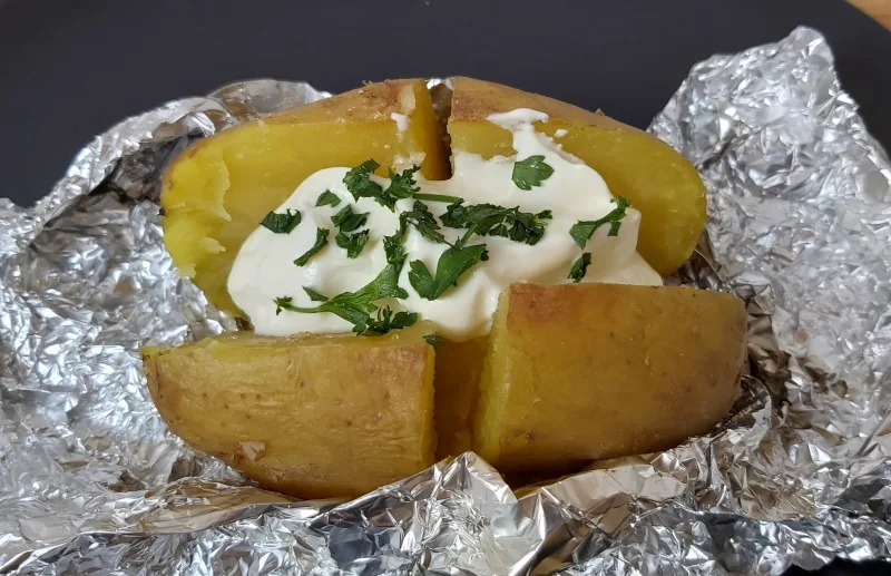 héjában sült krumpli