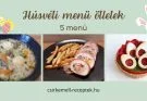 húsvéti menü ötletek