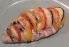 görög hasselback csirkemell
